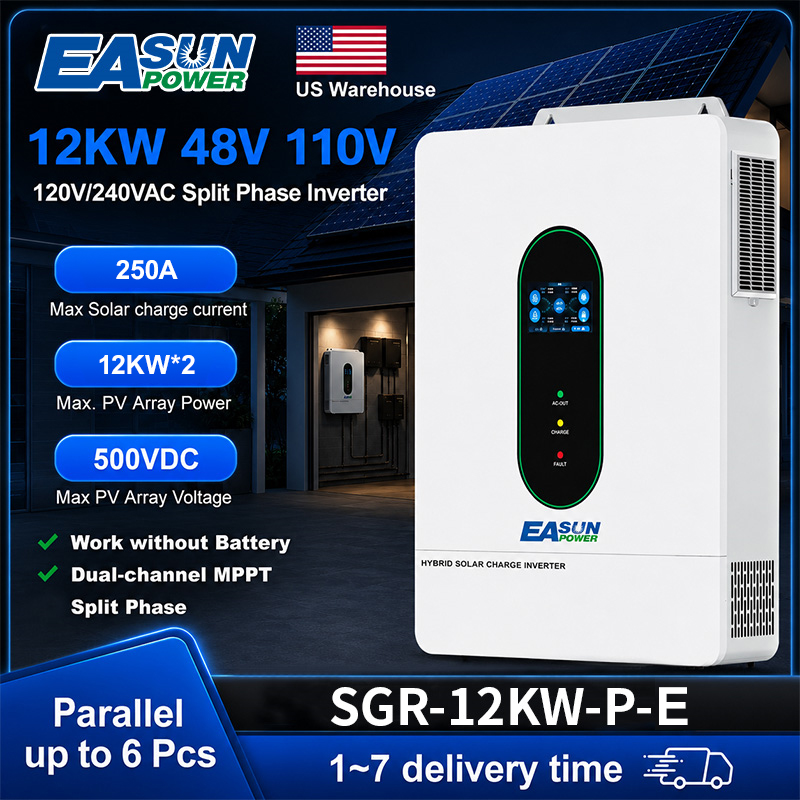 Grid Tie Inverter Limiter 2000W - EASUN POWER 12KW Inverter Fase Terpisah