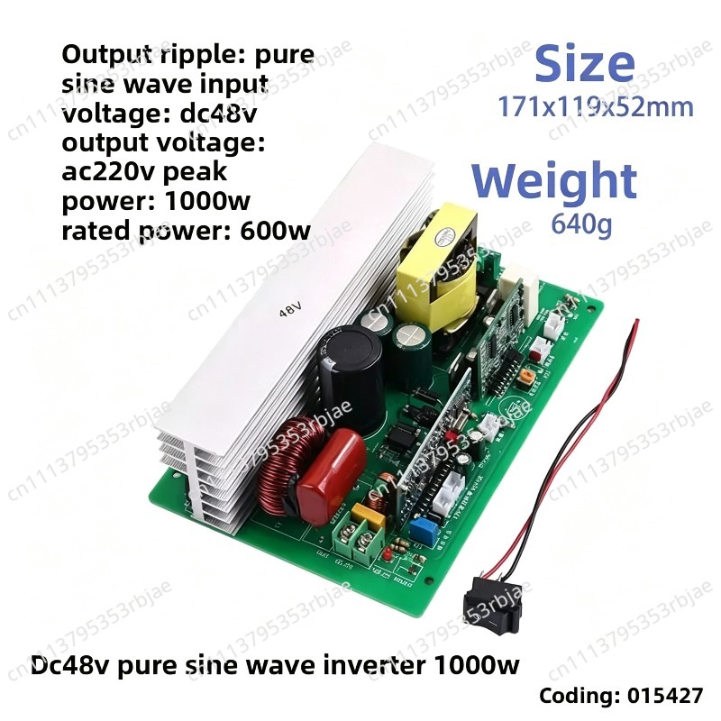 Inverter Gelombang Sinus Murni - Pure Sine Wave Inverter Board 24V 48V ulasan dan harga
