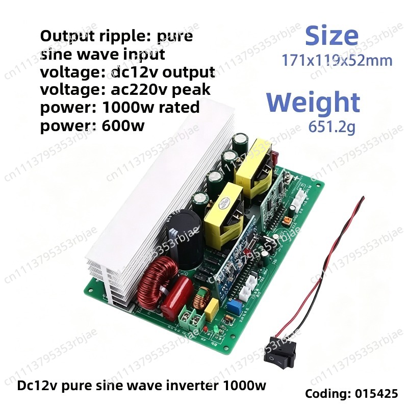 Inverter Gelombang Sinus Murni - Pure Sine Wave Inverter Board 24V 48V ulasan dan harga