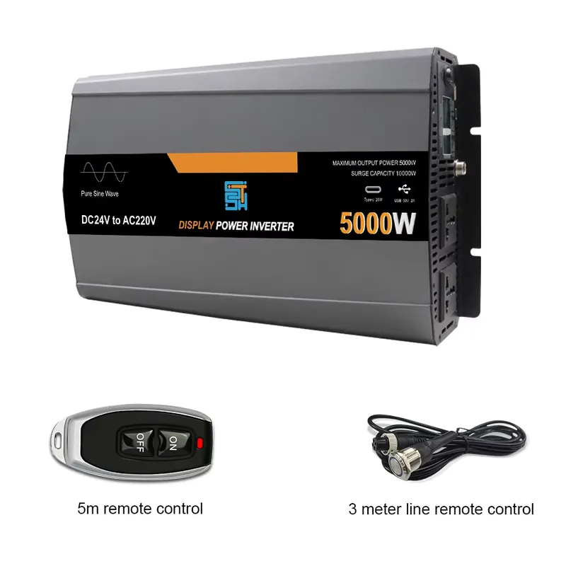 untuk Inverter Daya Gelombang  - Pure Sine Wave Inverter 5000W 48V 220V ulasan dan harga
