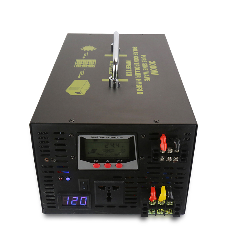 Inverter tenaga surya hibrida  - Inverter Pure Sine Wave 60Hz 120V 3000W ulasan dan harga